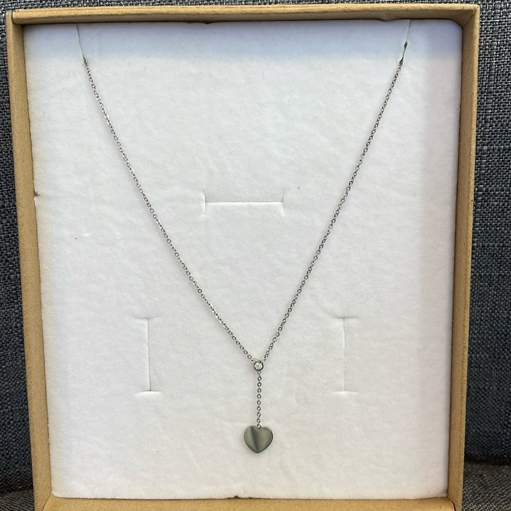 I heart you love necklace (made in Israel)